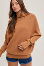 SLOUCH NECK DOLMAN PULLOVER