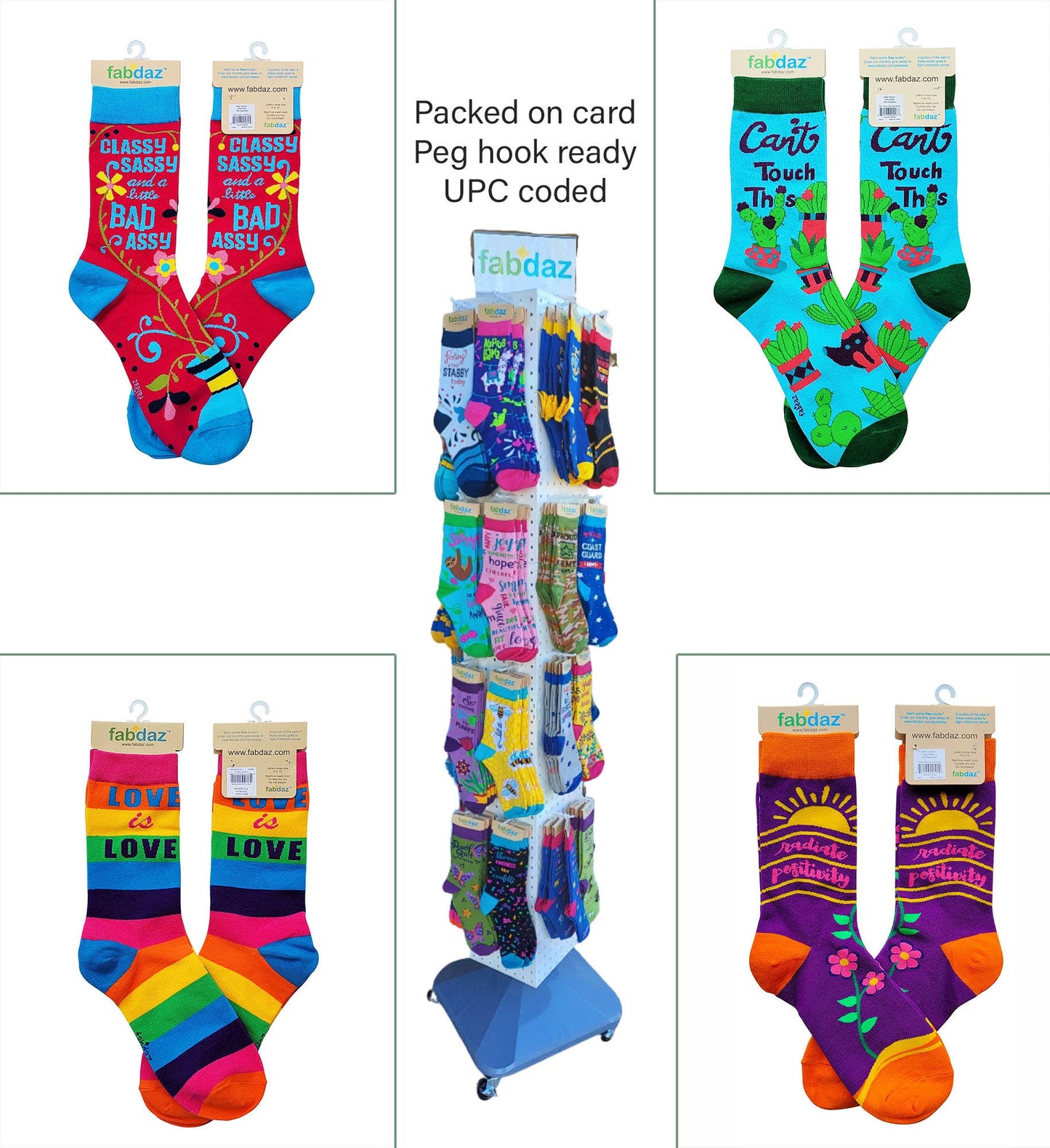 Love is Four Legged Word Women's Crew Socks