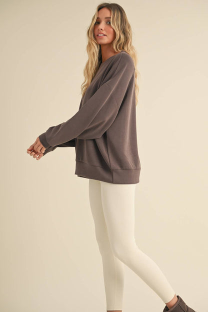 Super Soft Air Scuba Oversized Sweatshirt