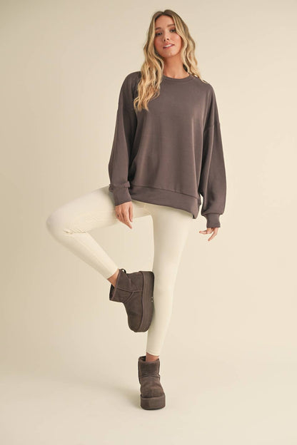 Super Soft Air Scuba Oversized Sweatshirt