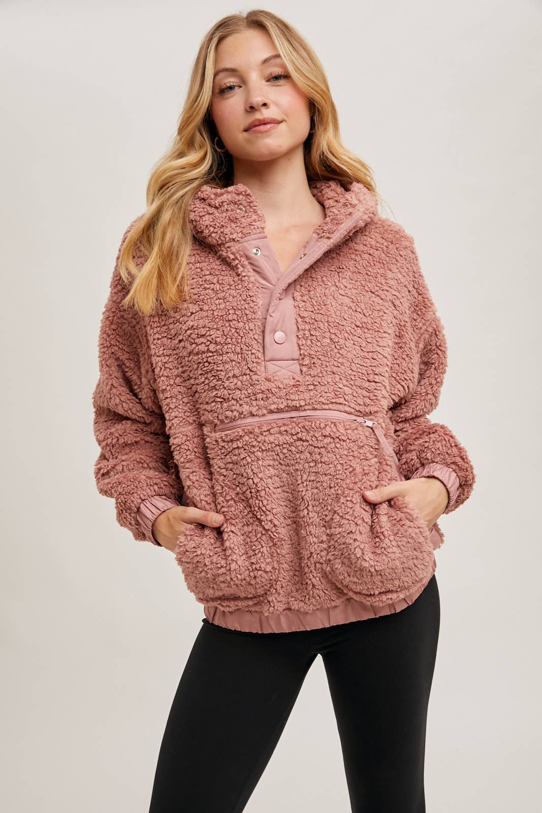 SHERPA HOODIE PULLOVER