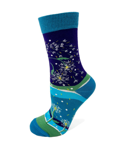 Make a Wish Women's Novelty Crew Socks