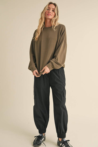 Super Soft Air Scuba Oversized Sweatshirt