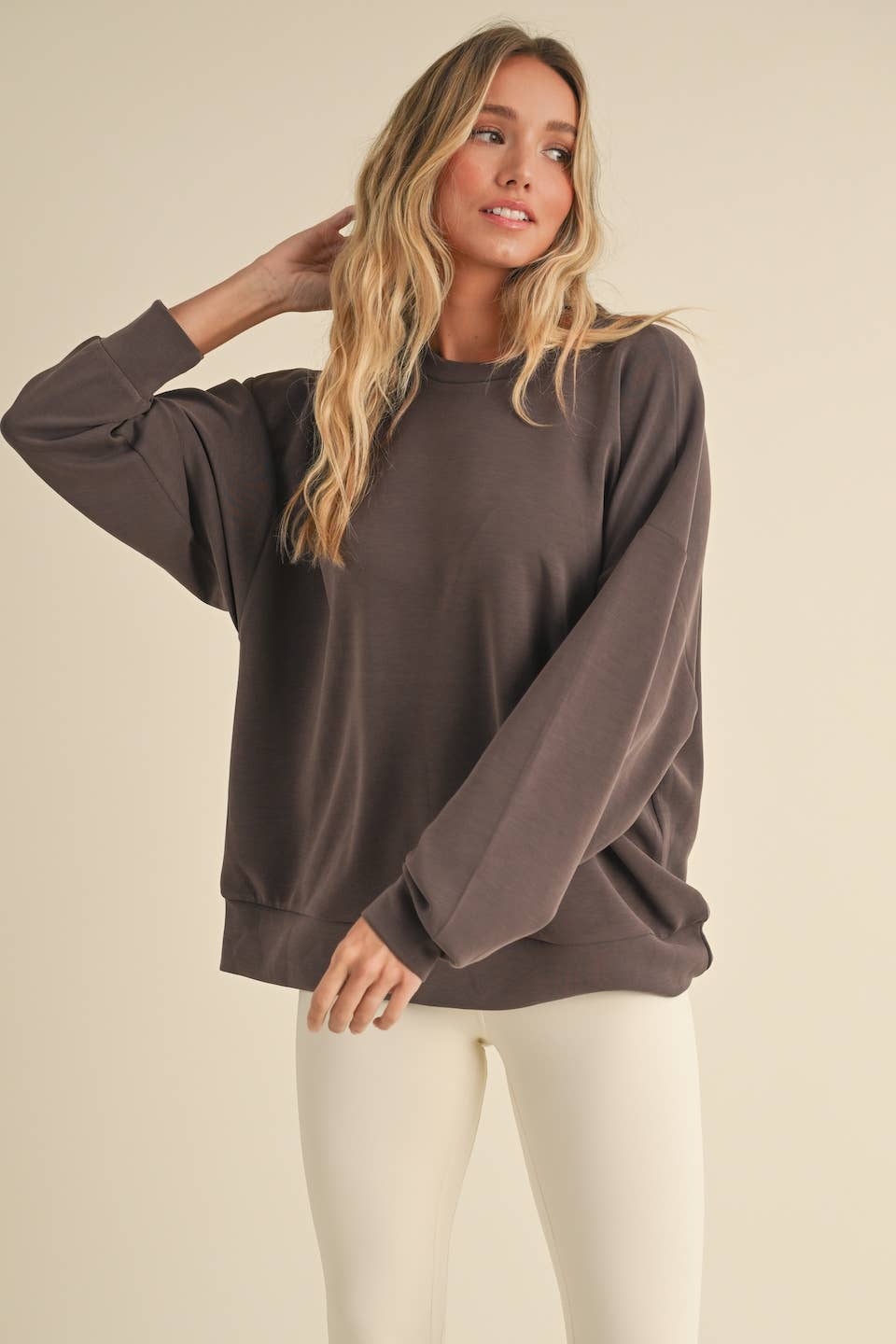 Super Soft Air Scuba Oversized Sweatshirt