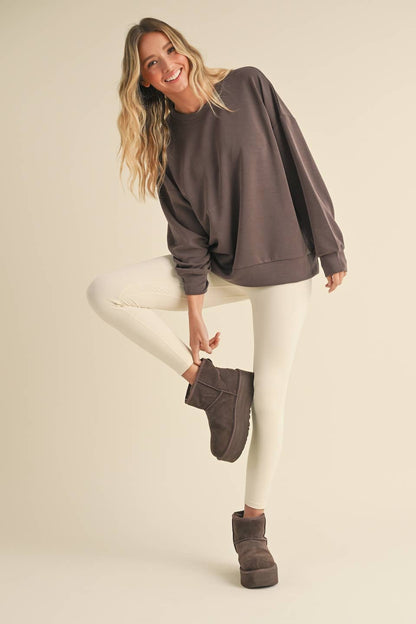 Super Soft Air Scuba Oversized Sweatshirt