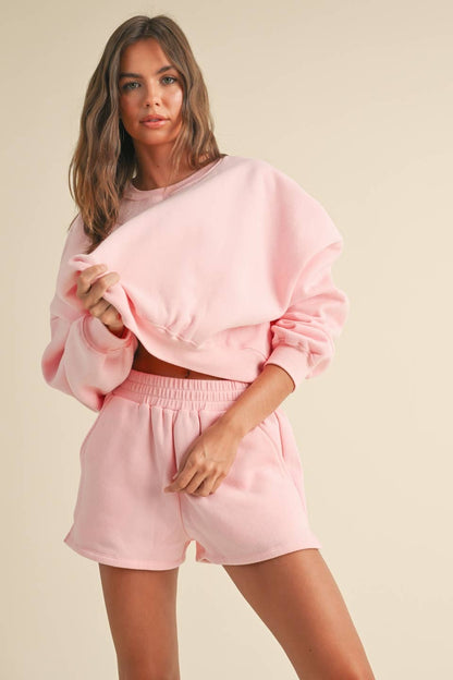 Cozy Fleece Oversized Crewneck Sweatshirt