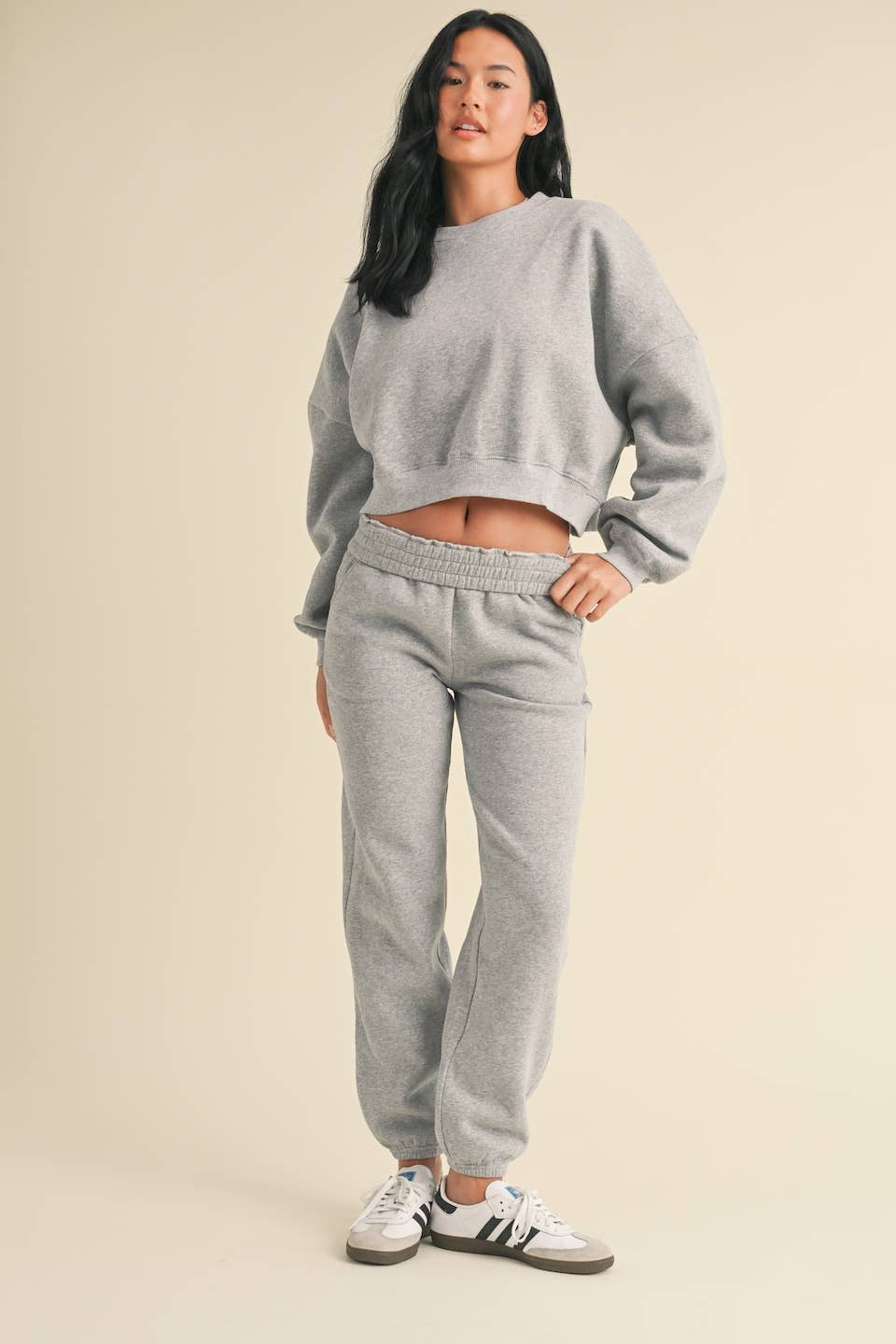 Cozy Fleece Oversized Crewneck Sweatshirt