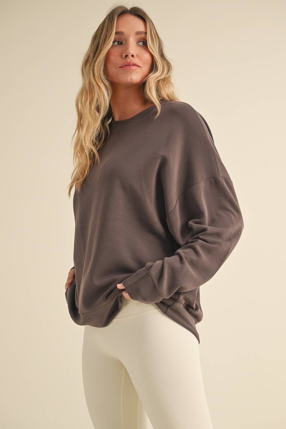 Super Soft Air Scuba Oversized Sweatshirt