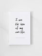 I Am The Hero Of My Own Life - guided journal