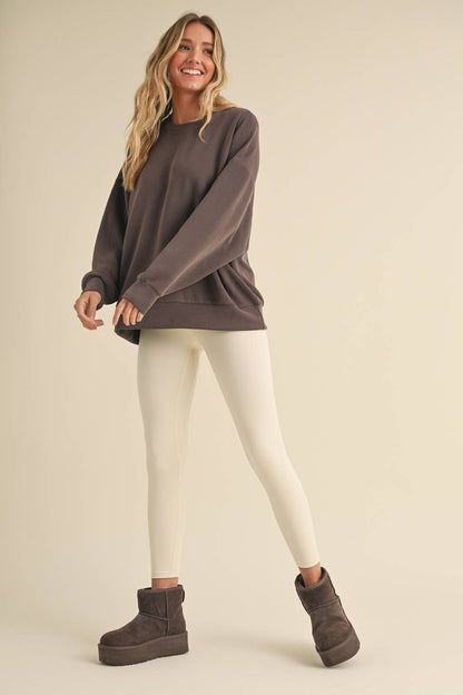 Super Soft Air Scuba Oversized Sweatshirt